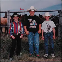Big Muddy Stampede, Bengough, Sask. by Don Hall, 1995, colour photograph on paper, sold May 2012