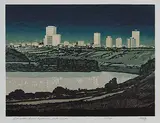 George Weber, Edmonton from Highlands, Nocturne #10 #124/125