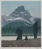 George Weber, Roche Miette, Jasper National Park, Alberta #79/104