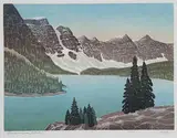 George Weber, Moraine Lake, Alberta #17/30