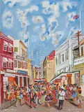 Herbert Braithwaite, Carnival Spirit, oil on canvas