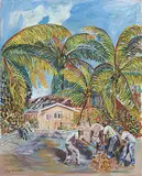 Herbert Braithwaite, The Workmen, oil on canvas