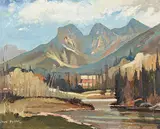 John L. Byrne, 3 Sisters, Canmore
