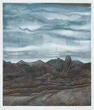 John Kenneth Esler, The Devil's Thumb [Kananakis III] #14/75, 1981, colour etching on paper