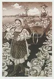 Gwen Frank, Bumper Crop #9/20, 1982, etching on paper