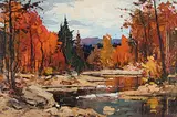 Geza Marich, Untitled - Fall Landscape