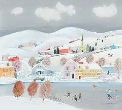 San Murata, Kendell Hill, Ont., 2002, watercolour on paper