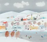 San Murata, Kendell Hill, Ont., 2002, watercolour on paper