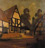 Roland Gissing, Untitled - Ship Inn, oil on canvas