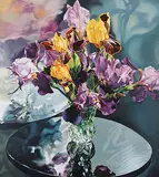 Gabor L. Nagy, Iris Birthday, 1998, oil on canvas