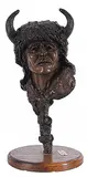 Bruce and Kathy Contway, Visions of the Past #7/30, 1987, bronze sculpture