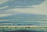 Robert Newton Hurley, Untitled - Prairie Sunrise