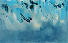 Seka Owen, Sheffield Lake #2, 1996, acrylic on paper