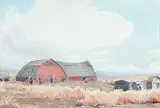 Margaret Shelton, Barn West of Calgary