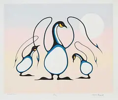 Isaac Bignell, Protection #21/275, colour silkscreen on paper