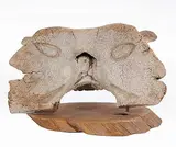 Nutaralaq Akulukjuk, Mask II #proof, whale bone carving