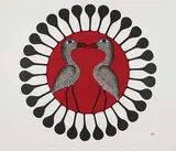 Kenojuak Ashevak, Birds Singing #5/100