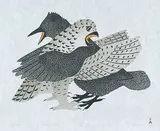 Kananginak Pootoogook, Iqiutijuuk [Embrace] #3/50
