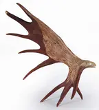 Russell Kehler, Solo Flight, 1999, antler
