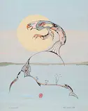 Roy Salopree, Enha segonih, 1992, acrylic and ink on canvas