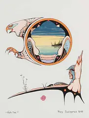 Roy Salopree, Enh tse, 1992, gouache on paper