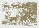 Illingworth Kerr, Caribou Treck #6/100