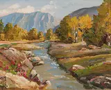 Alec John Garner, Near Gold Hill, Lardo B.C.