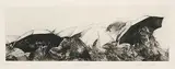 Shigeki Kuroda, Untitled - Off to Work #8/50, etching on paper