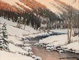 Matt Lindstrom, Untitled - November Snow