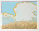 William Harry Lobchuk, Untitled - Field #27/75, 1978, colour silkscreen on paper