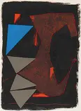 Idea e Spazio by Marino Marini, 1963, colour etching on paper, sold Nov 2011