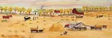 Irene E. McCaugherty, Harvest Time, 1986, watercolour on paper