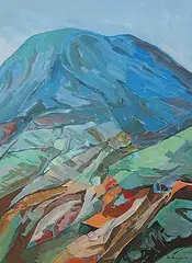 Peter McConville, Untitled - The Blue Mountains, 1996, acrylic on paper