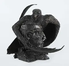 Len Monical, Twin Spirits #1/10, 1982, bronze sculpture