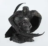 Len Monical, Twin Spirits #1/10, 1982, bronze sculpture