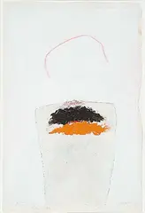 Bruce Pashak, Tutti Frutti, 1988, mixed media on paper