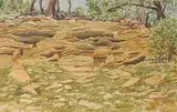 James Stanford Perrott, Untitled - Sandstone Outcrop