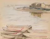Joseph Francis Plaskett, Untitled - London Pool