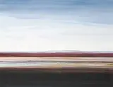 Harry Savage, Alberta Fields to Sky Series 6, 1997, watercolour on paper