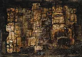 Ernestine Tahedl, Painting October 1967, 1967, mixed media on board