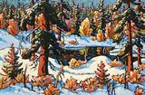 Rod Charlesworth, Early Snow, Upper Okanagan Hills