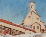 Alan Caswell Collier, Headframe, Omega Mine, Larder Lake, Ont.