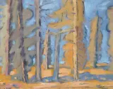 Stanley Morel Cosgrove, Untitled - Colourful Forest
