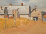 Henry George Glyde, Barn just East of Edmonton