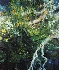 John A. MacDonald, Untitled - Forest Scene, 2008, oil on canvas