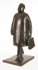 William Hadd McElcheran, Optimist #2/9, 1996, bronze sculpture