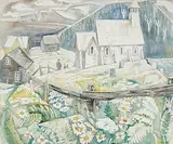 Doris Jean McCarthy, Untitled - Summer in Gaspe