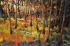 Neil Patterson, Fall Light, acrylic on canvas