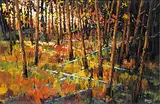 Neil Patterson, Fall Light, acrylic on canvas