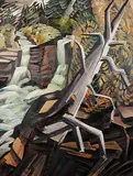David Pugh, Greensleeves I, 1986, oil on canvas